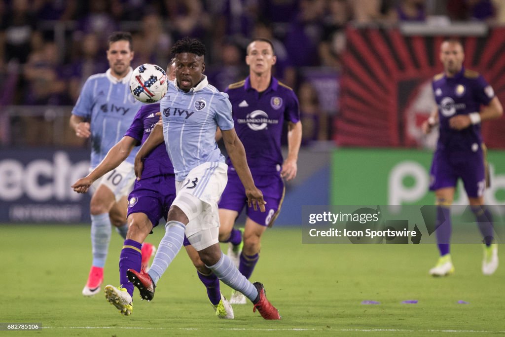 SOCCER: MAY 13 MLS - Sporting KC at Orlando City SC