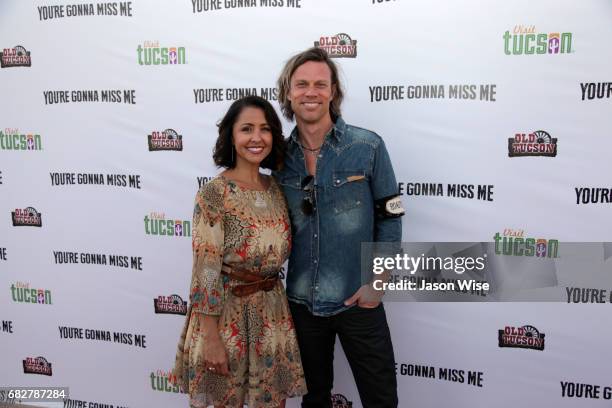 Tommy Fields and Nikki Boyer attend "You're Gonna Miss Me" premiere sponsored by Visit Tucson on May 13, 2017 in Tucson, Arizona.