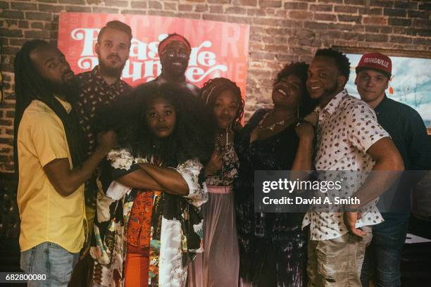 Norman Spence, Tarriona Ball, Albert Allenback, Joshua Johnson, Jelly Joseph, Etienne Stoufflet, Kayla Jasmine, and Merell Burkett Jr. Of Tank and...