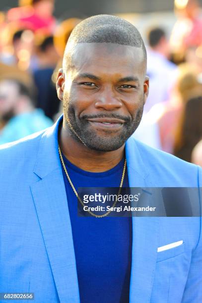Amin Joseph attends Paramount Pictures' World Premiere of 'Baywatch' on May 13, 2017 in Miami, Florida.