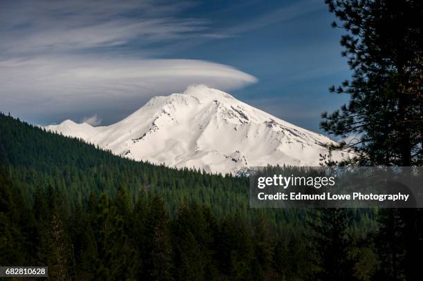 mt. shasta, california - siskiyou stockfoto's en -beelden