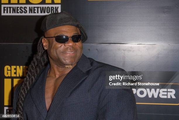 Professional bodybuilder Kai Greene arrives to attend the premiere of 'Generation Iron 2' Q&A at National Exhibition Centre on May 12, 2017 in...