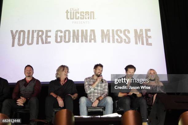 Dustin Rykert, William Shockley, Justin Deeley, Leo Howard, and Eden Wilson attend "You're Gonna Miss Me" premiere sponsored by Visit Tucson on May...