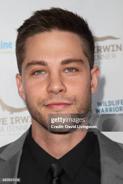 Actor Dean Geyer attends the Steve Irwin Gala Dinner at the SLS Hotel at Beverly Hills on May 13, 2017 in Los Angeles, California.