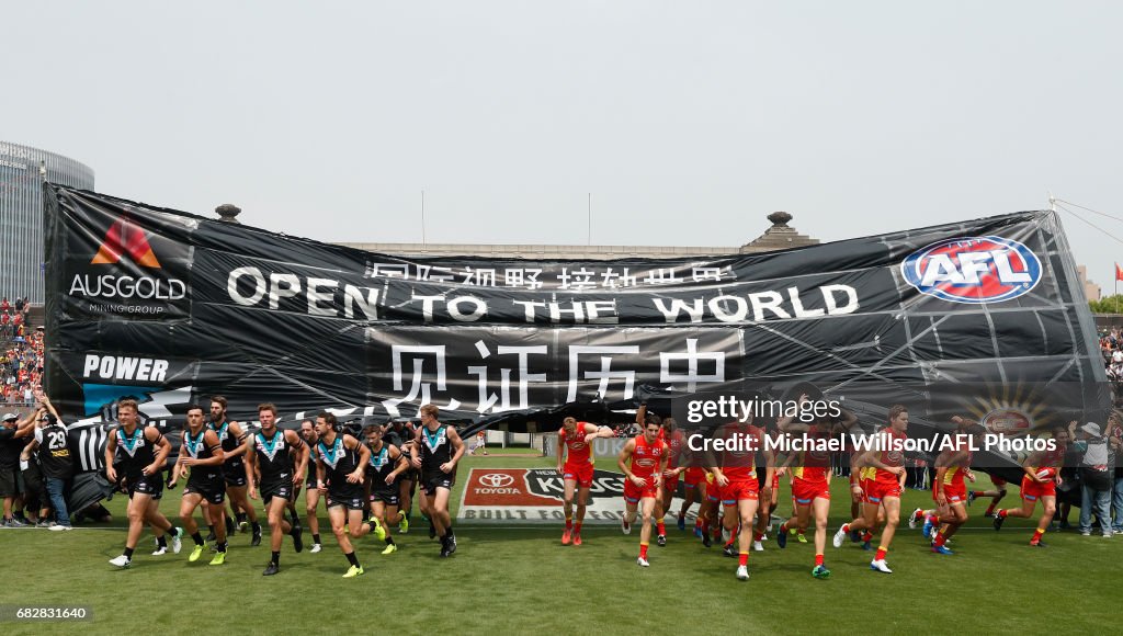 AFL Rd 8 - Gold Coast v Port Adelaide