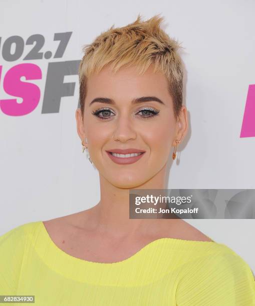 Singer Katy Perry arrives at 102.7 KIIS FM's 2017 Wango Tango at StubHub Center on May 13, 2017 in Carson, California.