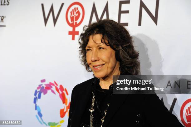 Actress Lily Tomlin attends the Los Angeles LGBT Center's "An Evening With Women" benefit at Hollywood Palladium on May 13, 2017 in Los Angeles,...