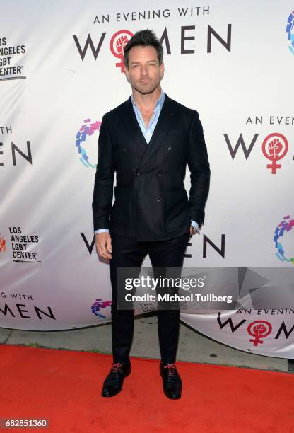 Actor Ian Bohen attends the Los Angeles LGBT Center's "An Evening With Women" benefit at Hollywood Palladium on May 13, 2017 in Los Angeles,...