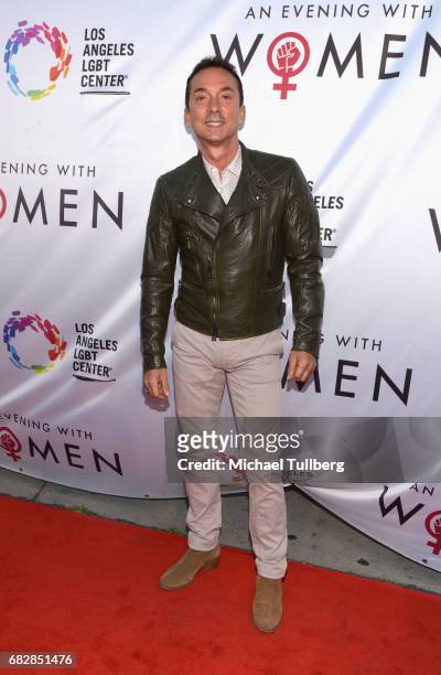 Dancer Bruno Tonioli attends the Los Angeles LGBT Center's "An Evening With Women" benefit at Hollywood Palladium on May 13, 2017 in Los Angeles,...