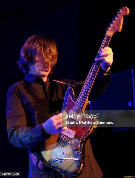 Thurston Moore performs onstage at Teragram Ballroom on May 13, 2017 in Los Angeles, California.
