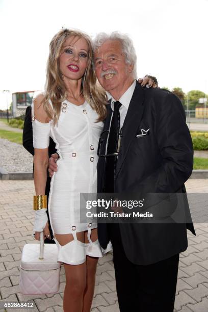 Hans-Georg Muth and his wife Gisela Muth attend the 'Goldene Sonne 2017' Award by Sonnenklar.TV on May 13, 2017 in Kalkar, Germany.