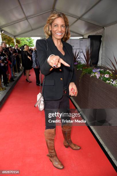 Nadja abd el Farrag attends the 'Goldene Sonne 2017' Award by Sonnenklar.TV on May 13, 2017 in Kalkar, Germany.