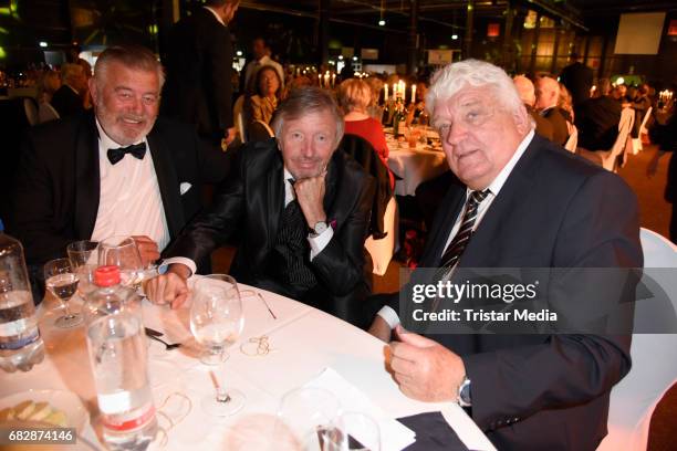 Harry Wijnvoord, Werner Schulze Erdel and Hans Meiser attend the 'Goldene Sonne 2017' Award by Sonnenklar.TV on May 13, 2017 in Kalkar, Germany.