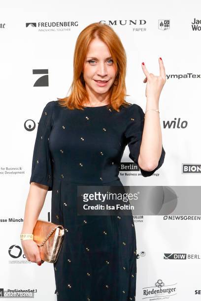 German actress Annika Ernst attends the GreenTec Awards at ewerk on May 12, 2017 in Berlin, Germany.
