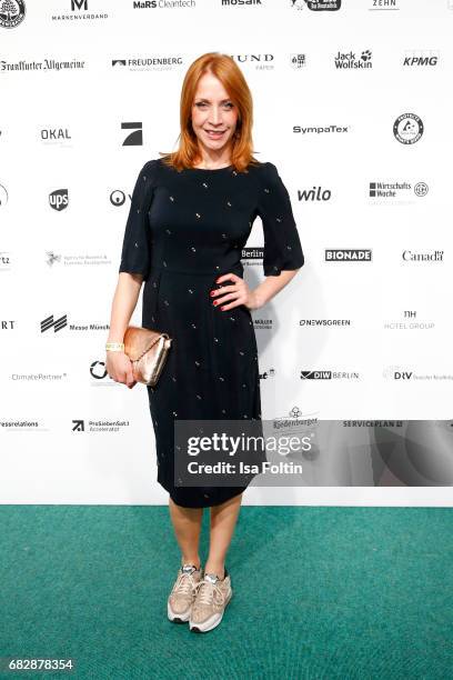 German actress Annika Ernst attends the GreenTec Awards at ewerk on May 12, 2017 in Berlin, Germany.