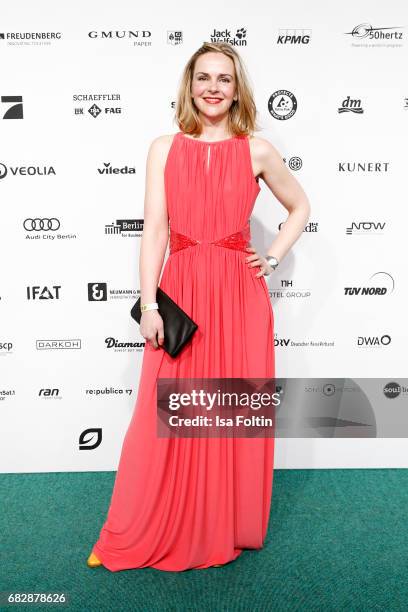 German actress Denise Zich attends the GreenTec Awards at ewerk on May 12, 2017 in Berlin, Germany.