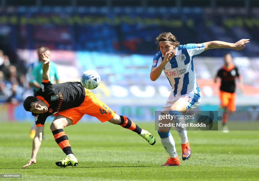 Huddersfield Town v Sheffield Wednesday - Sky Bet Championship Play Off Semi Final: First Leg