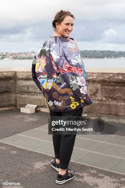 Sydney Morning Herald Journalist Jenna Clarke is wearing a Romance was born jacket, Dolce and Gabbana shoes, Witchery pants, Taylor Swift t-shirt and...