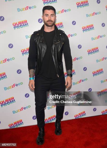 Kyle Krieger attends Buzzfeed hosts the 1st Inaugural Queer Prom for LGBT Youth in Los Angeles at Siren Studios on May 13, 2017 in Hollywood,...