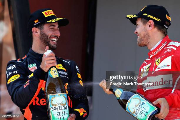 Danny Ric Vettel Rivalry 3,680 Daniel Ricciardo Sebastian Vettel Photos & High Res Pictures ...
