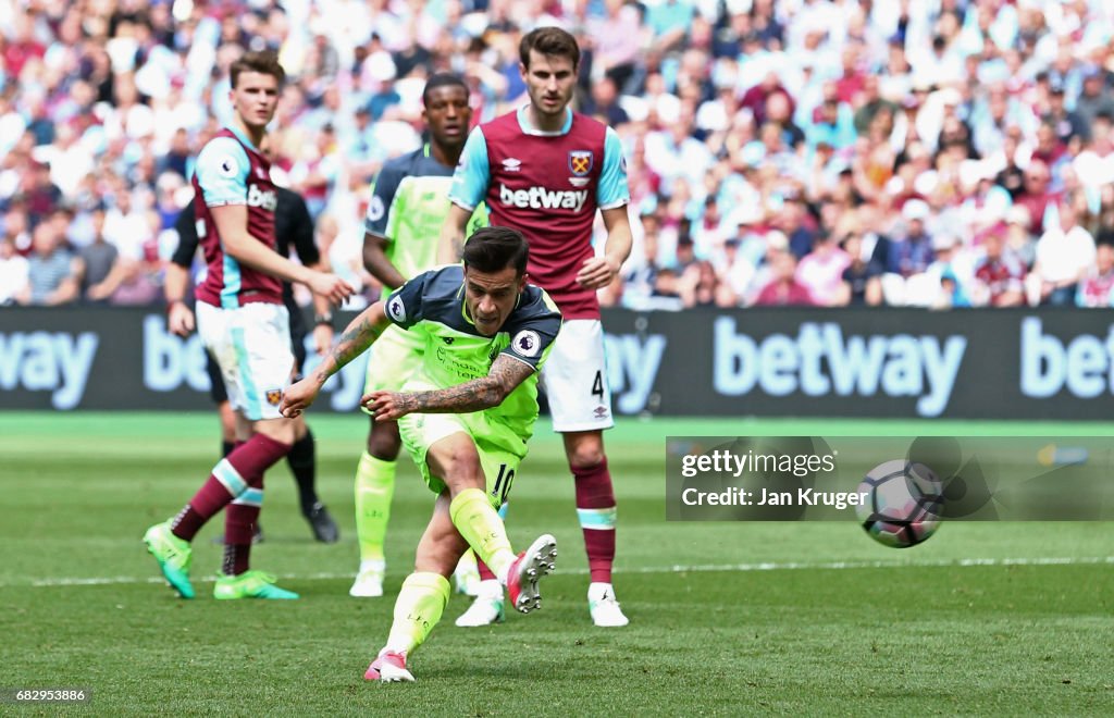 West Ham United v Liverpool - Premier League