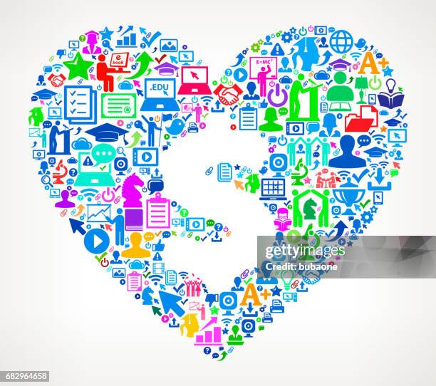 love money modern education and college degree icon pattern - boy virtual school stock illustrations