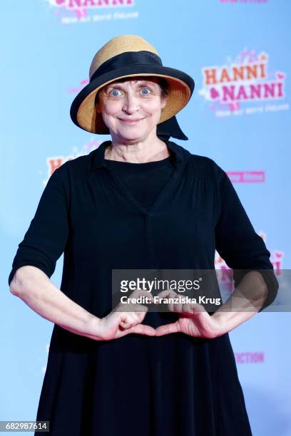 Katharina Thalbach during the premiere of the film 'Hanni & Nanni - Mehr als beste Freunde' at Kino in der Kulturbrauerei on May 14, 2017 in Berlin,...