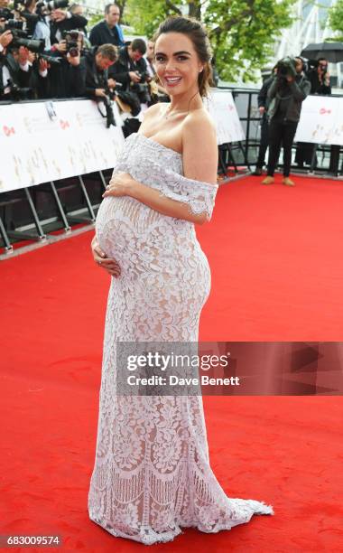 Jennifer Metcalfe attends the Virgin TV BAFTA Television Awards at The Royal Festival Hall on May 14, 2017 in London, England.