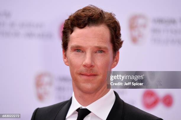 Benedict Cumberbatch attends the Virgin TV BAFTA Television Awards at The Royal Festival Hall on May 14, 2017 in London, England.