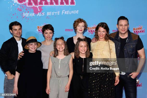 Lucas Reiber, Katharina Thalbach, Julia Koschitz, Laila Meinecke, Rosa Meinecke, Luise Wolfram, Jessica Schwarz and, Sascha Vollmer attend the...