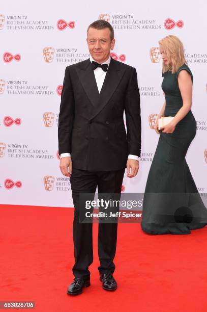 Peter Morgan attends the Virgin TV BAFTA Television Awards at The Royal Festival Hall on May 14, 2017 in London, England.