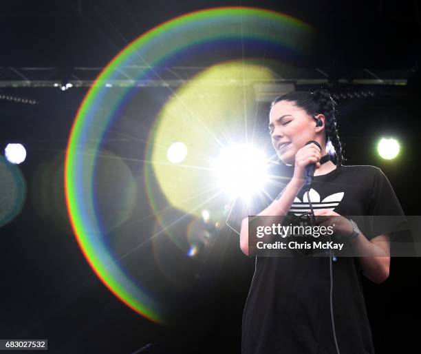 Bishop Briggs performs at Shaky Knees Music Festival at Centennial Olympic Park on May 13, 2017 in Atlanta, Georgia.