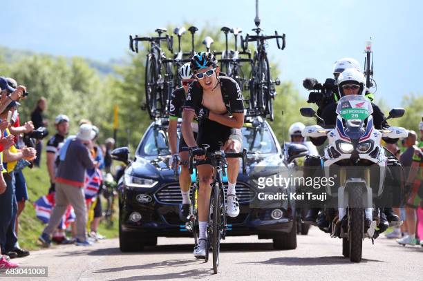 100th Tour of Italy 2017 / Stage 9 Geraint THOMAS / Injury / Crash / Montenero Di Bisaccia - Blockhaus 1665m / Giro /