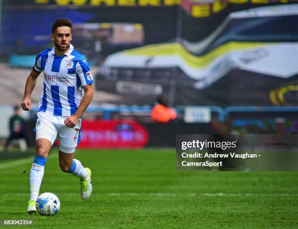 Huddersfield Town's Tommy Smith during the Sky Bet Championship Play-Off Semi Final First Leg match between Huddersfield Town and Sheffield Wednesday...