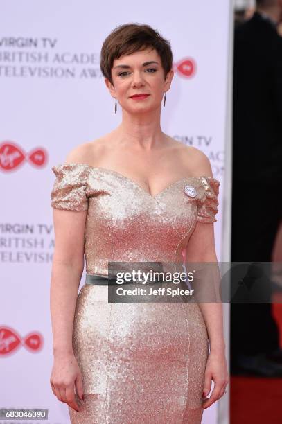 Victoria Hamilton attends the Virgin TV BAFTA Television Awards at The Royal Festival Hall on May 14, 2017 in London, England.
