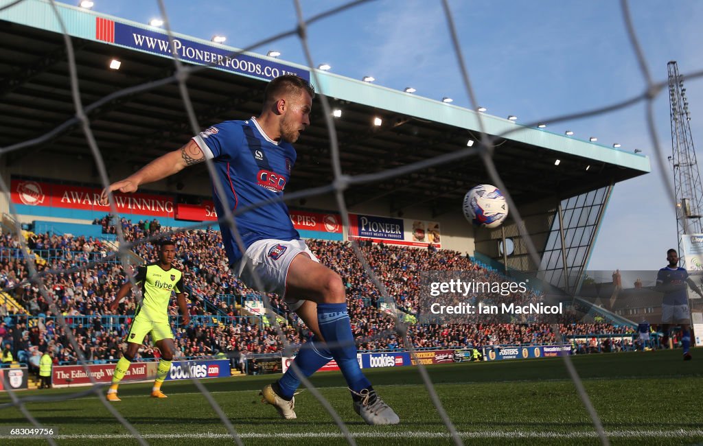 Carlisle United v Exeter City - Sky Bet League Two Play off Semi Final: First Leg