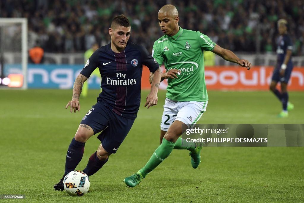 FBL-FRA-LIGUE1-SAINTETIENNE-PSG
