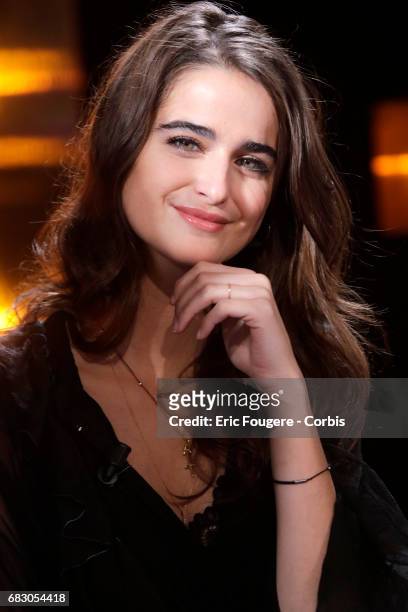 Writer Loulou Robert poses during a portrait session in Paris, France on .