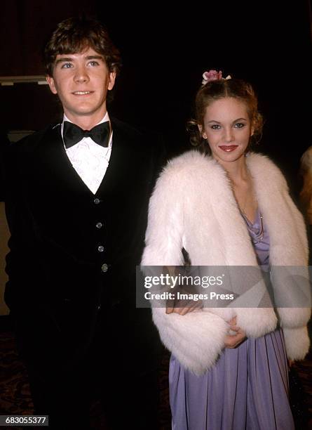 Timothy Hutton and Diane Lane circa 1981 in Los Angeles, California.