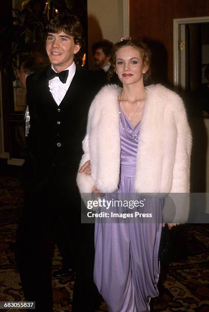 Timothy Hutton and Diane Lane circa 1981 in Los Angeles, California.