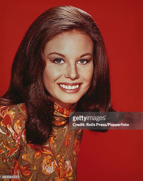 American actress Lana Wood, who plays the role of Sandy Webber in the television soap opera Peyton Place, posed circa 1966.