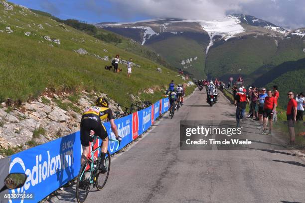 100th Tour of Italy 2017 / Stage 9 Steven KRUIJSWIJK / Nairo QUINTANA / Tom DUMOULIN / Thibaut PINOT / Blockhaus Mountains / Landscape / Montenero Di...