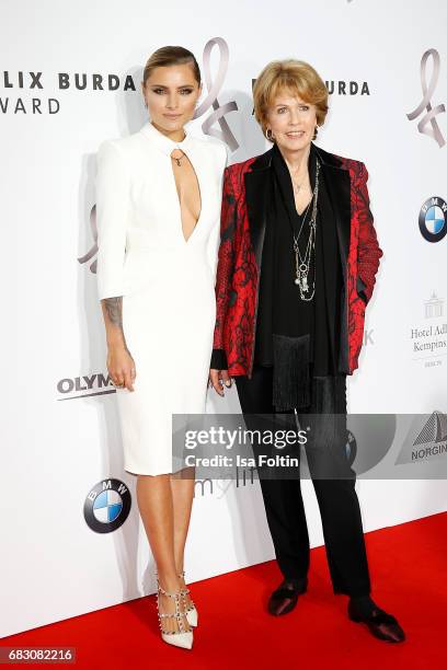 Sophia Thomalla and Christa Maar attend the Felix Burda Award at Hotel Adlon on May 14, 2017 in Berlin, Germany.