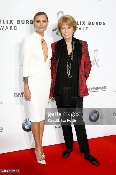 Sophia Thomalla and Christa Maar attend the Felix Burda Award at Hotel Adlon on May 14, 2017 in Berlin, Germany.