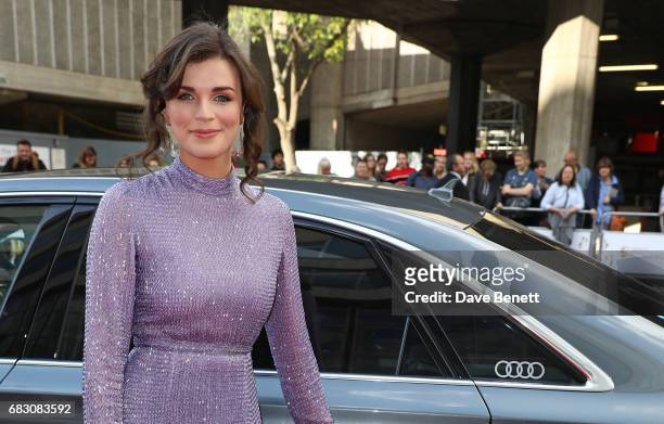 Aisling Bea arrives in an Audi at the BAFTA TV on Sunday 14 May 2017 on May 14, 2017 in London, United Kingdom.