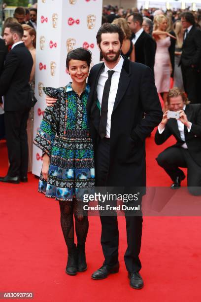 Dina Mousawi, Jim Sturgess attend the Virgin TV BAFTA Television Awards at The Royal Festival Hall on May 14, 2017 in London, England.
