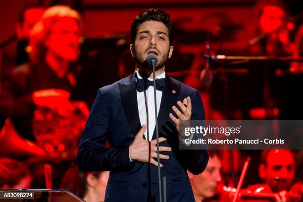 Italian Group Il Volo performs in concert at Palalottomatica Arena on May 13, 2017 in Rome, Italy.