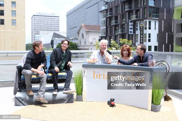Producer/writer/actor James Berg, producer/writer/director Stan Zimmerman, actor Barry Bostwick, actor Mindy Sterling and actor/host Brian Rodda at...