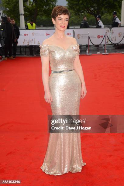 Victoria Hamilton attends the Virgin TV BAFTA Television Awards at The Royal Festival Hall on May 14, 2017 in London, England.