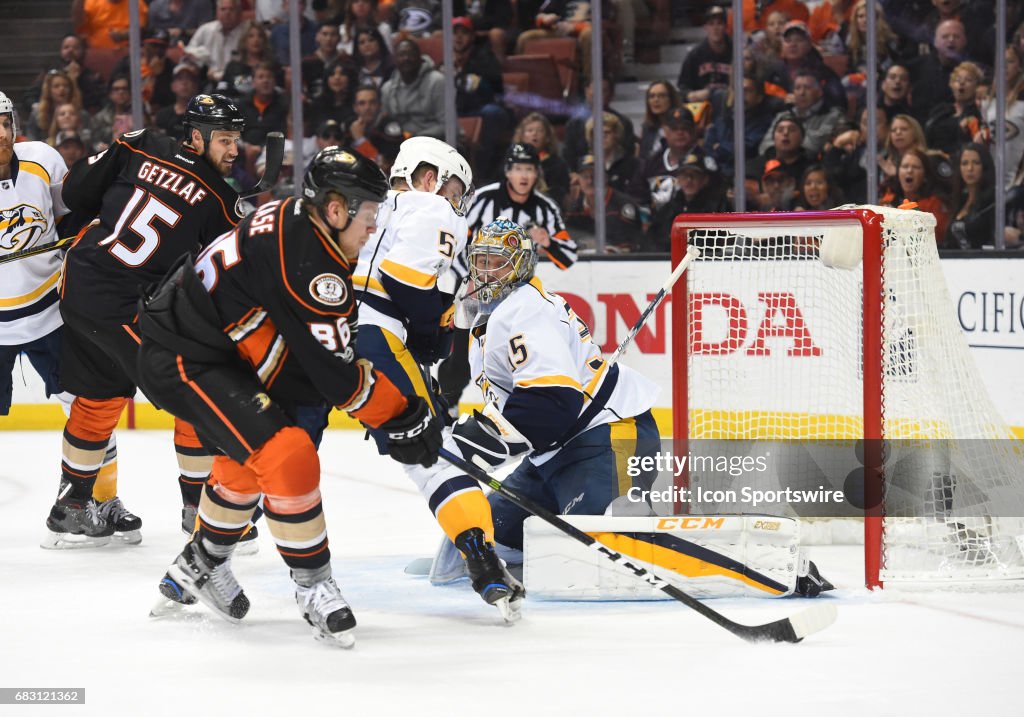 NHL: MAY 14 Western Conference Final Game 2 - Predators at Ducks